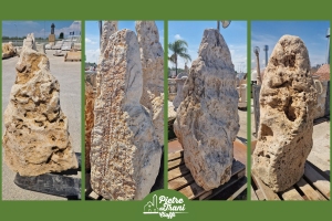 Monoliti a Punta in Pietra Naturale
